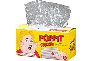 Thums UP UK Poppit Stress Sheets: Infinite Bubble Wrap Fidget Toy Goodness