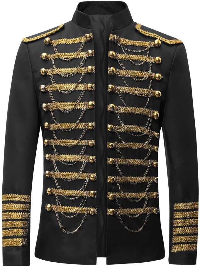 Cloudstyle Men's Luxury Slim Fit Stylish Suit Blazer Jacket & Trousers Set 2-Piece - Image 2