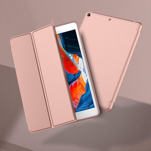 Miniatura 6 de iMieet - Funda para iPad de 8 generación 2020 de 10.2 pulgadas con soporte para lápices, funda para iPad de 7 generación 2019 con parte trasera de