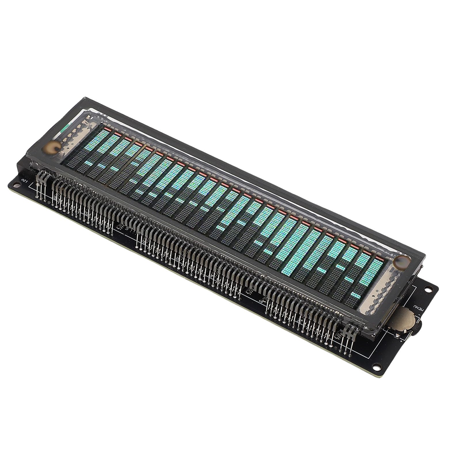 Acouto Suono 32Hz-20KHz Alta Risoluzione Luminosità Guscio Trasparente VFD LED Indicatore Sonoro una Frequenza dall'en Analizzatore di Spettro Sonoro Controllo Vocale Display dello Spettro Musicale