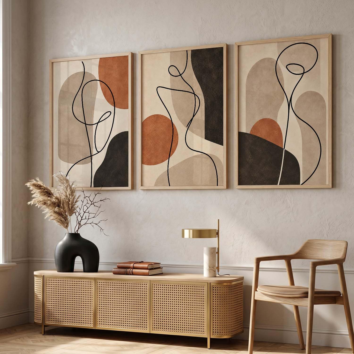 Bohemian Art Prints - 3 Maximalist Frames -26 Bohemian Art Prints - 3 Maximalist Frames -26