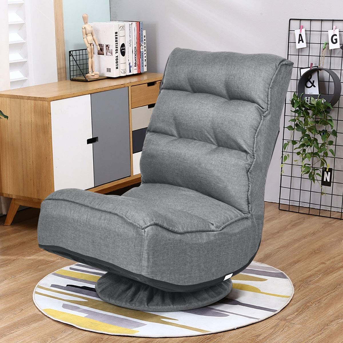 RELAX4LIFE Bodenstuhl Klappbar, Bodensessel Mit 7-F Produktbild-Vorschau 2