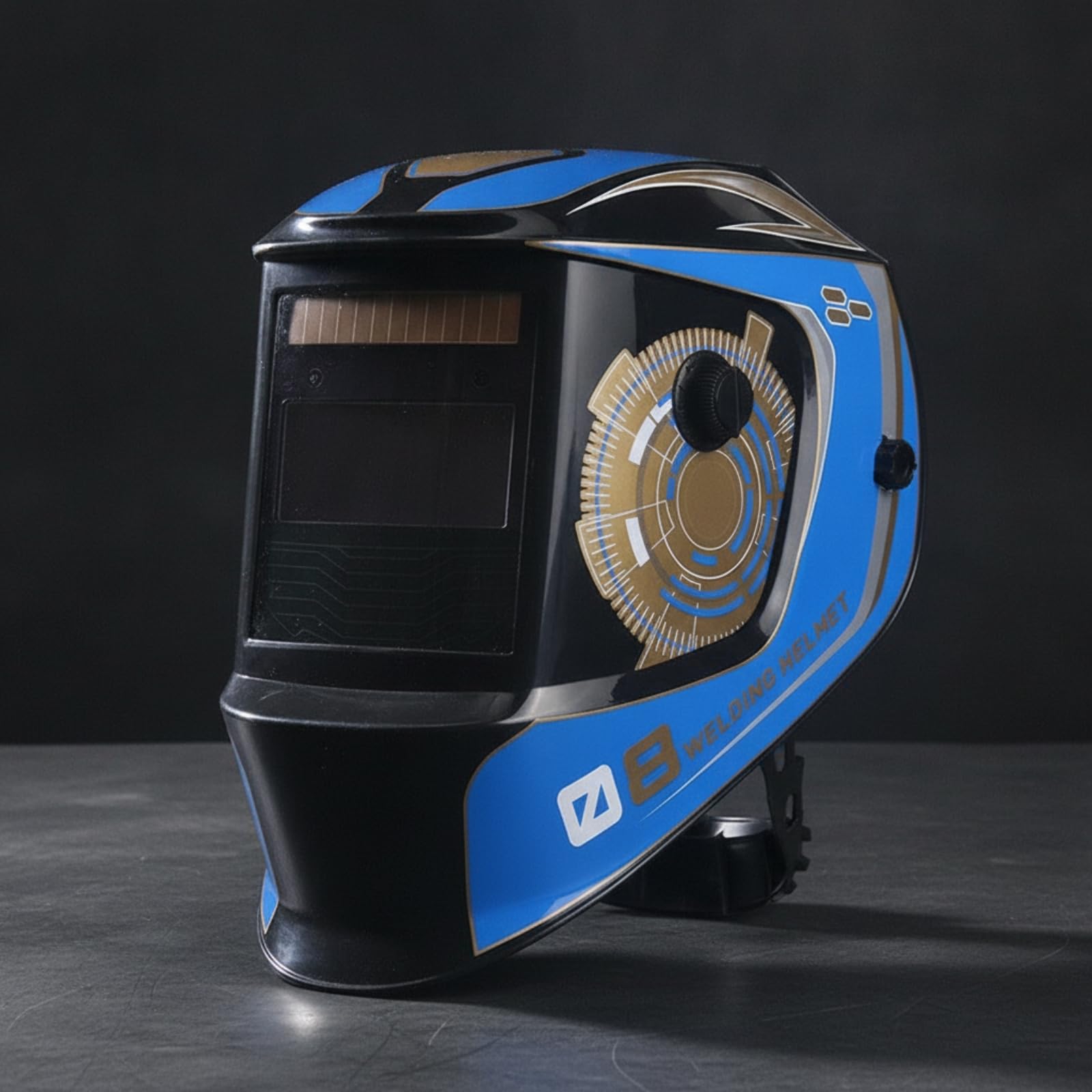 B Baosity de Soldar Profesional Máscara con, Casco De Soldadura De Color Verdadero