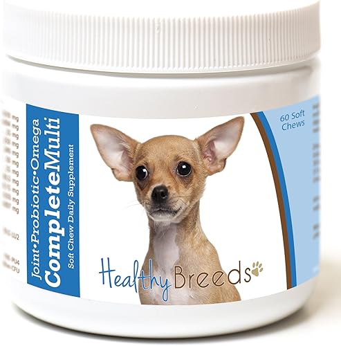 Healthy Breeds Chihuahua All in One Multivitamin Soft Chew 60 unidades