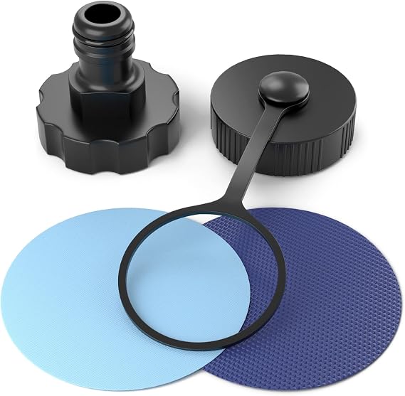 Drain Caps Hose Adapter for Jasonwell Foldable Dog Pool