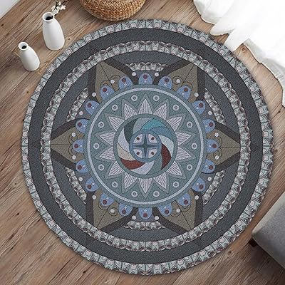 GINGER掲載商品】 ☆新品☆ キースヘリング ラグ まる インテリア 絨毯