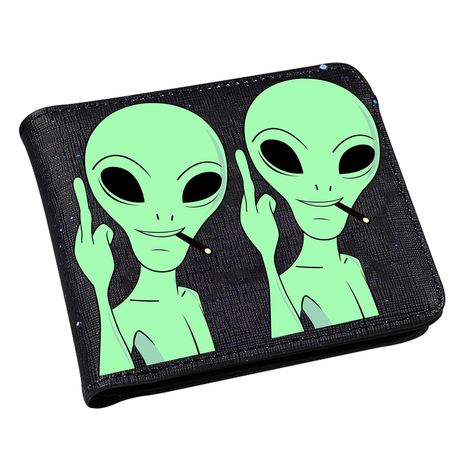 Toyuma Leather Wallet for Boys Wallets for Girls Kids Wallet Cute Kawaii Anime Cool Cartoon Fun Purse Credit ID Card Slim Bifold Small Coin Purses for