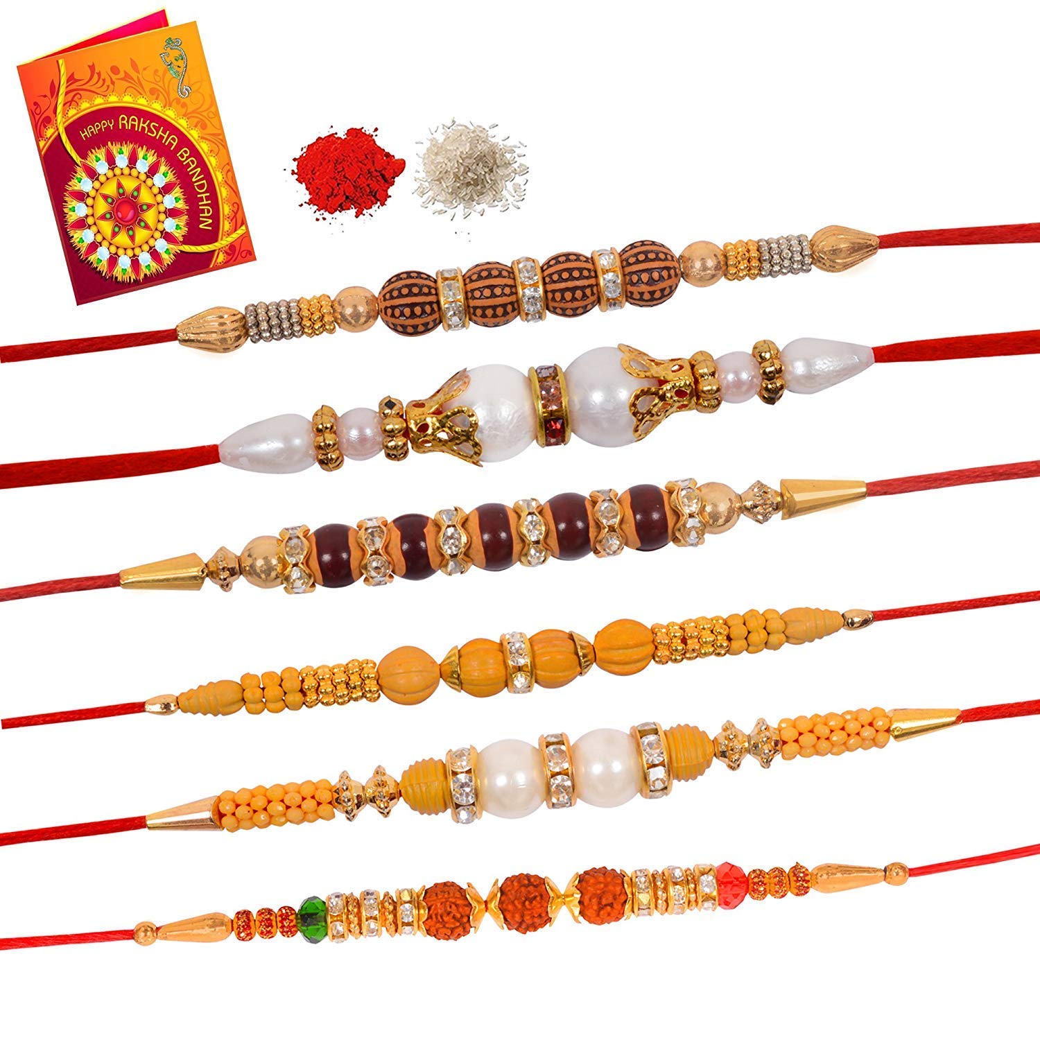 Mom&dreams Rakhi for Bhai | Rakhi for brother raksha bandhan gift for brother combo of 10 Rakhi and Roli Chawal For boys (B0C9ML415Y) Amazon Price History, Amazon Price Tracker