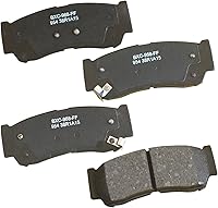 Vista 171 de Pastillas de freno traseras cerámicas Bendix Premium SBC1337 para Cadillac CTS 2014-2008, SRX 2016-2010, Chevrolet Camaro 2015-2010, Saab 9-4X 2011