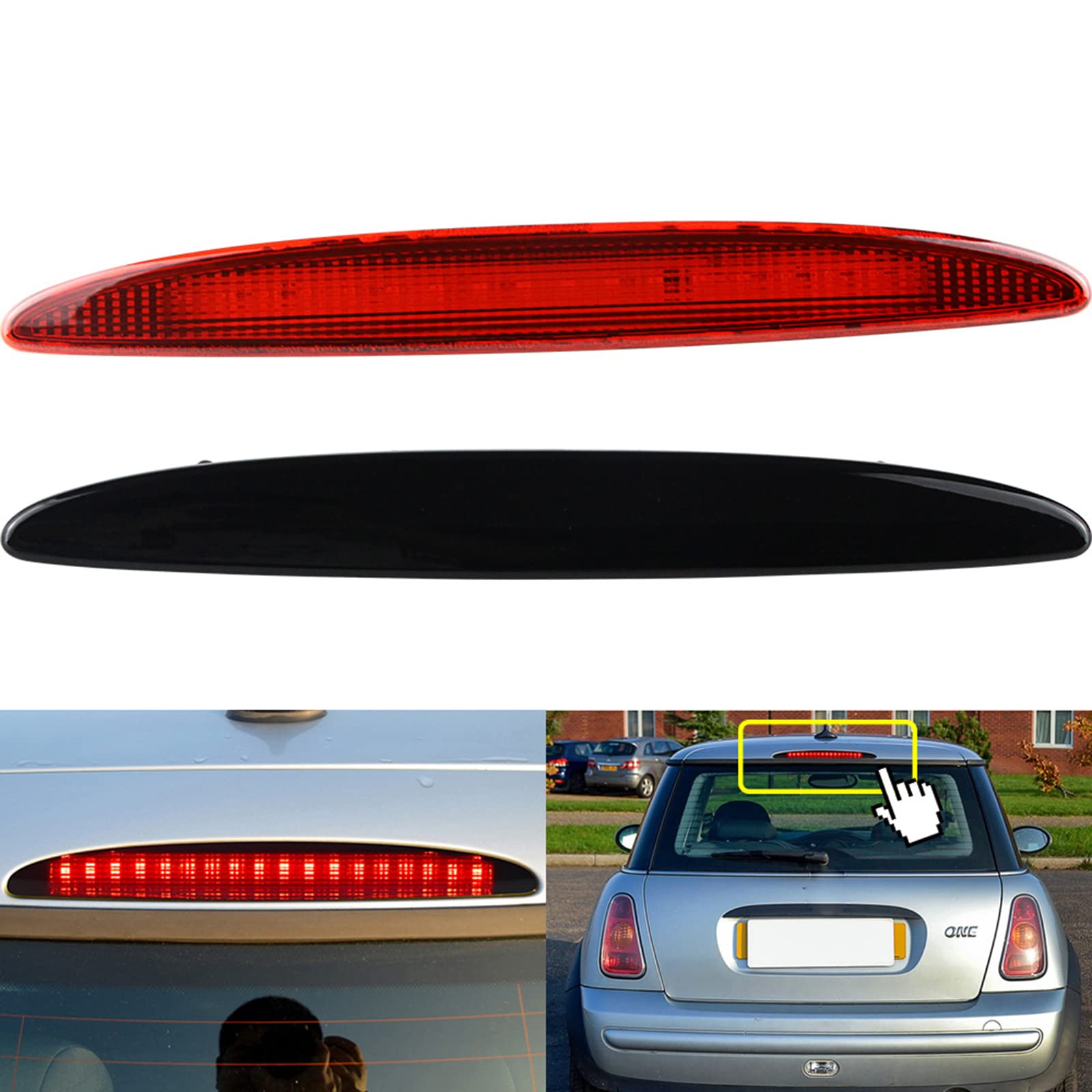 WOZIES LED third High Mount brake light Stop Light Lamp car light 