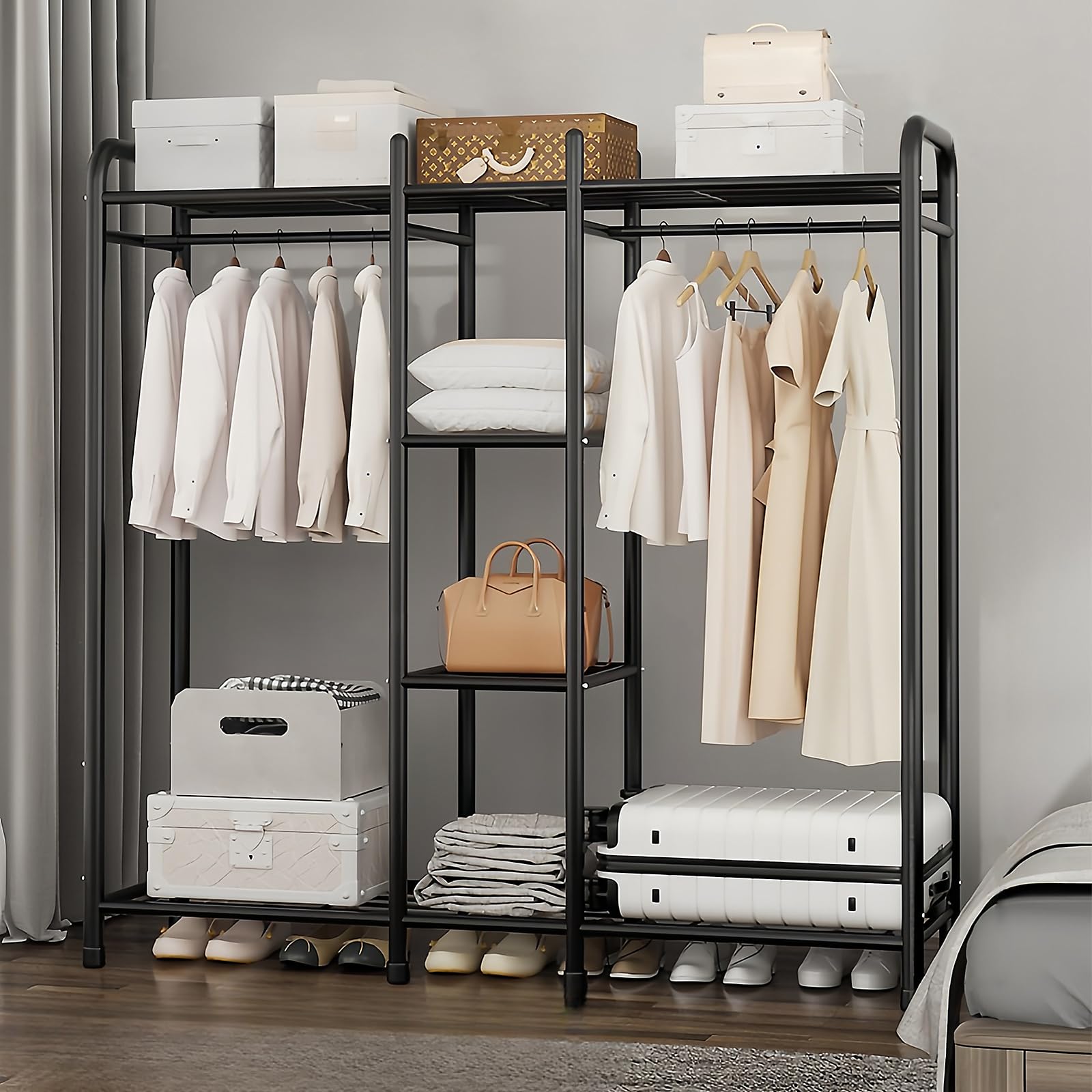 Porte-vêtements de 120 cm pour remédier au manque de place dans le dressing