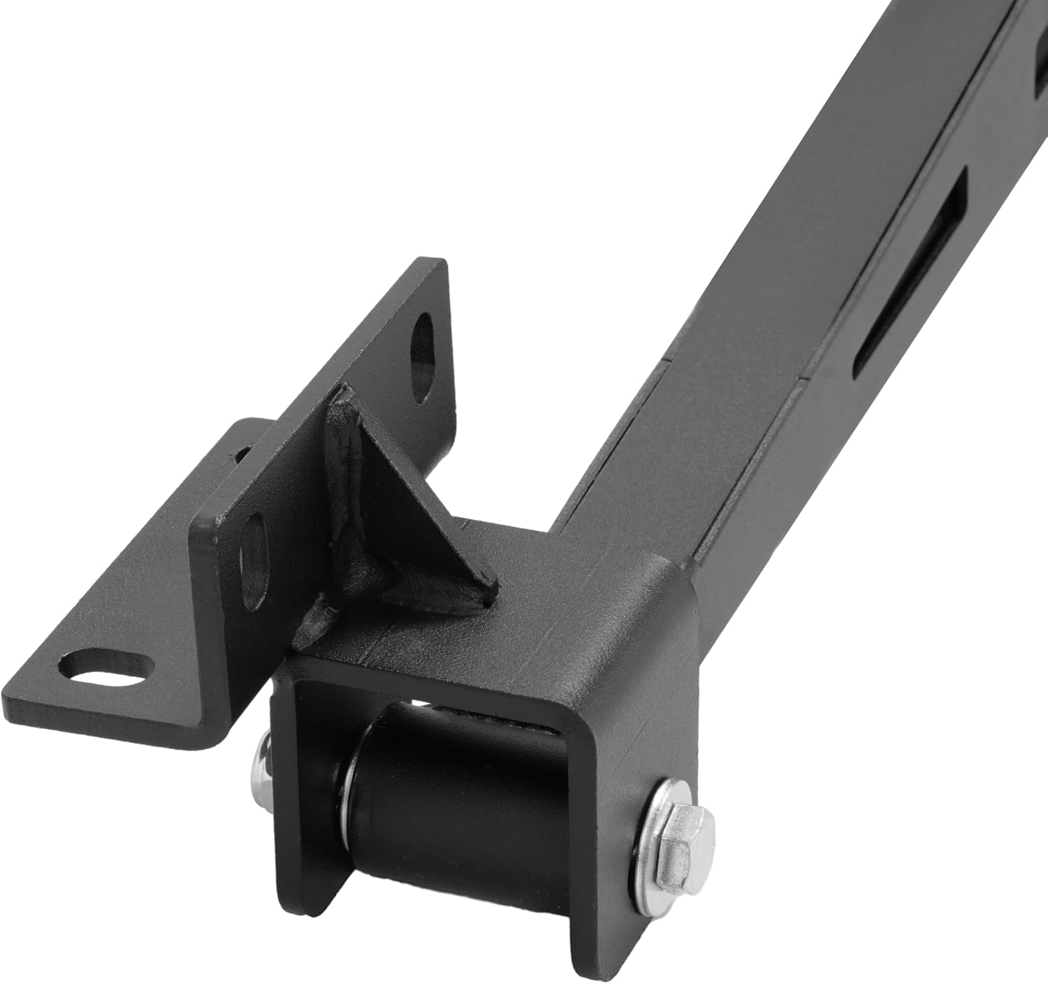 Rear Ladder Traction Tie Bar Compatible with 1999-2004 Ford F250 F350 4WD Short Bed Steel Powder Coated Suspension Mounting Bracket Lift Kit