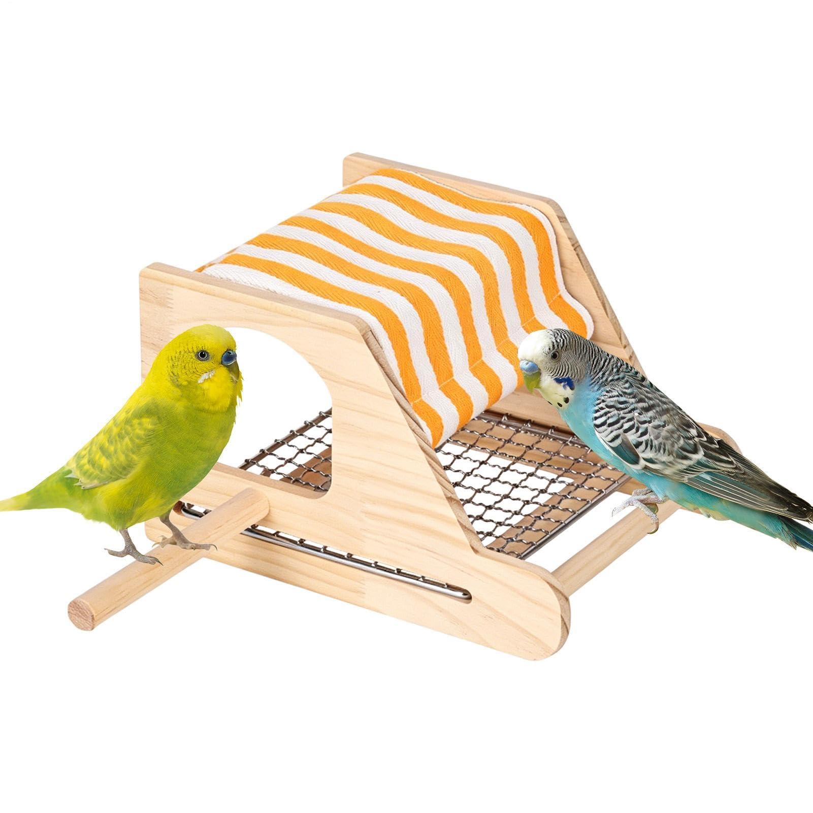 Cabane pour oiseaux et petits perroquets pour créer un coin de repos idéal