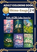 ADULT COLORING BOOK：Cute Shima Enaga