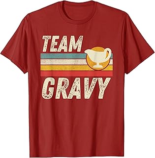 Team Gravy Funny Thanksgiving Dinner T-Shirt