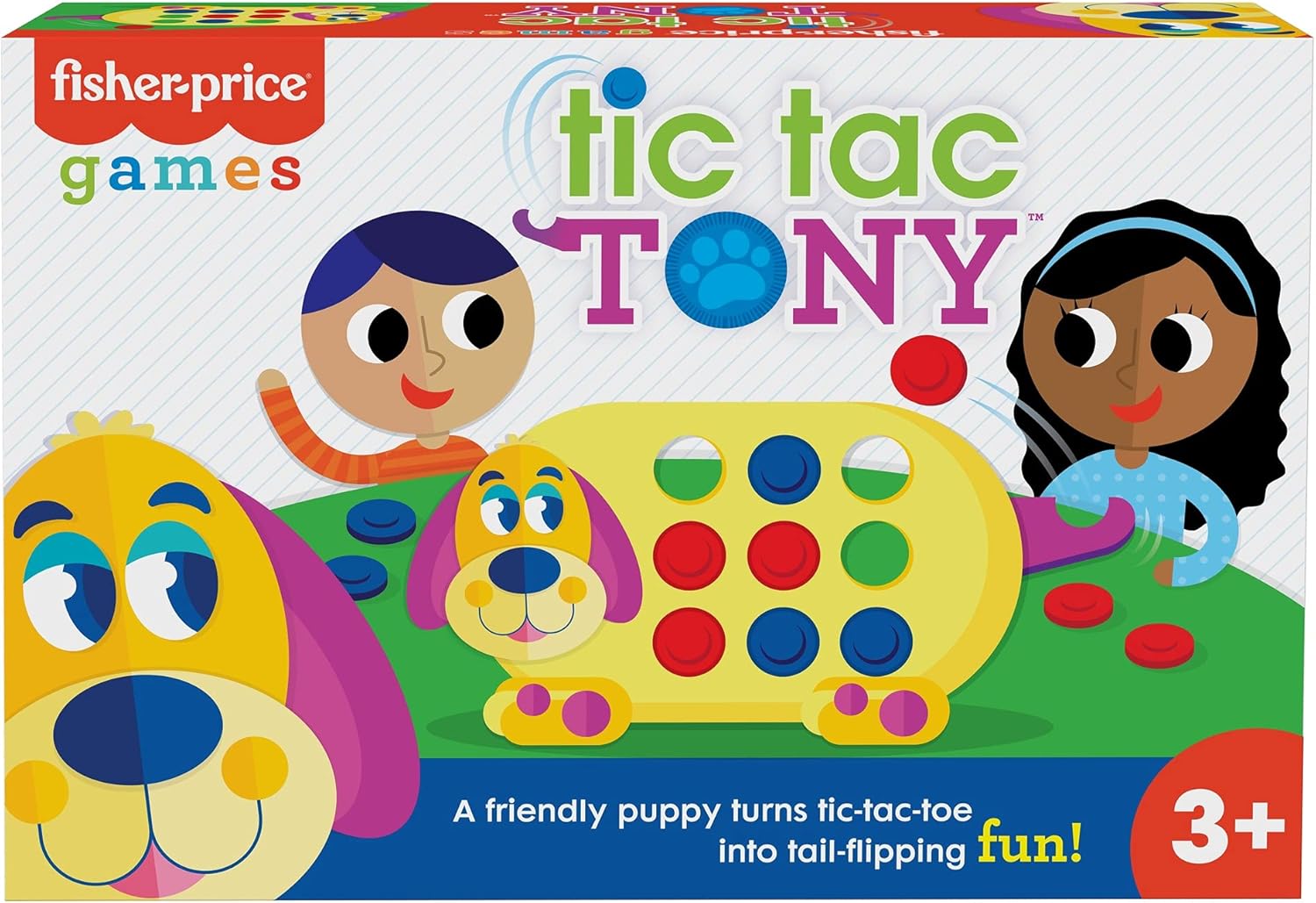 Mattel Games Tic Tac Tony