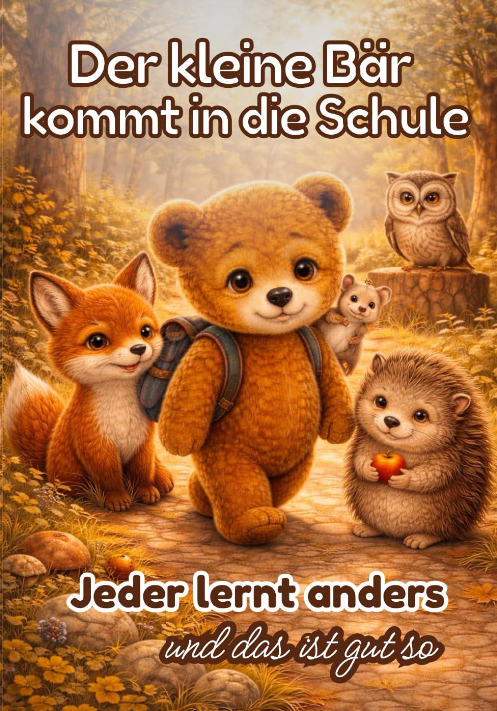Der kleine Bär kommt in die Schule / Jeder lernt anders – und das ist gut so: Ein liebevolles Kinderbuch zum Schulanfang über Lernen, Selbstwert und ... (Mein Weg – Geschichten fürs Wachsen)