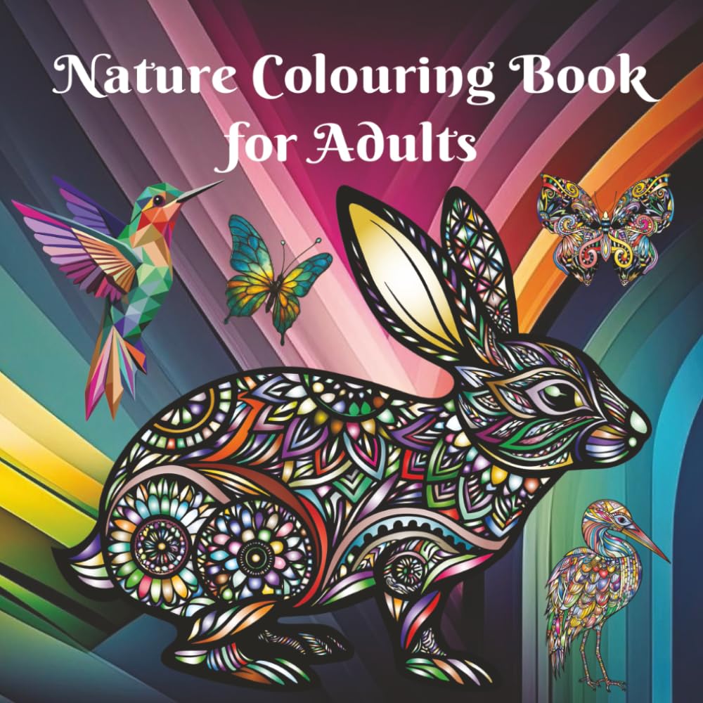 Colouring Book for Adults: Zentangle animal, mandala, flower and other beautiful drawings for colouring in