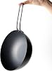 Ernest Lightweight and Non-Stick Iron Saute Fry Pan, Small Chinese Wok, 18cm, Lightweight, Black, Made in Tsubame Sanjo, Japan, A-77691