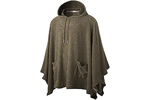 Ohoo Men's Hooded Cape Cloak: A Majestic Fashion Statement