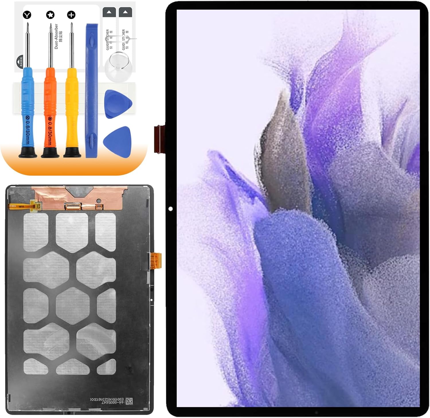 for Samsung Galaxy Tab S7 FE Screen Replacement for Samsung Tab S7 FE LCD Display SM-T733 SM-T735 SM-T730 LCD Digitizer Assembly Repair Part with Tools