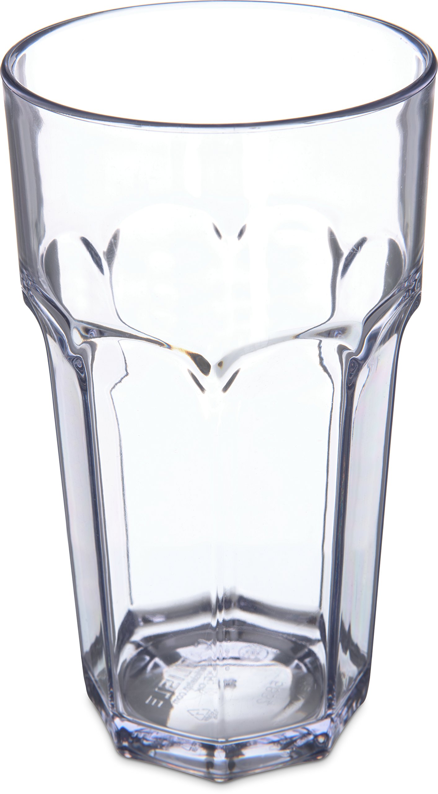 Carlisle FoodService Products Louis Tall Tumbler for Restaurants, Catering, Kitchens, Plastic, 32 Ounces, Clear, (Pack of 24)
