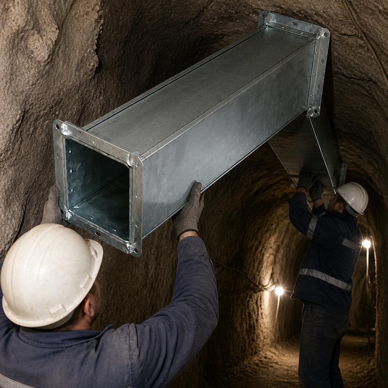 Condotto di Ventilazione Zincato | Pareti lisce interne, Tubo scarico fumi, Impianti di ventilazione, Per aziende di costruzioni