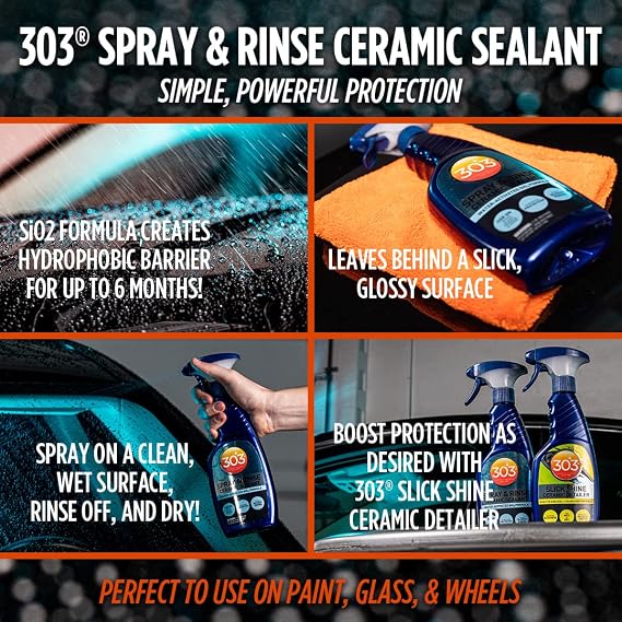 303 Spray & Rinse Ceramic Sealant, 16 oz