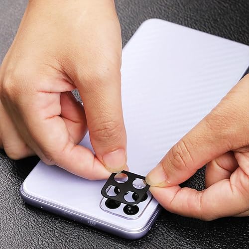 Miniatura 5 de Ibywind Protector de pantalla para SamSung Galaxy A22 5G (6.6 pulgadas), con 2 piezas de vidrio templado, 1 protector de lente de cámara, 1 película