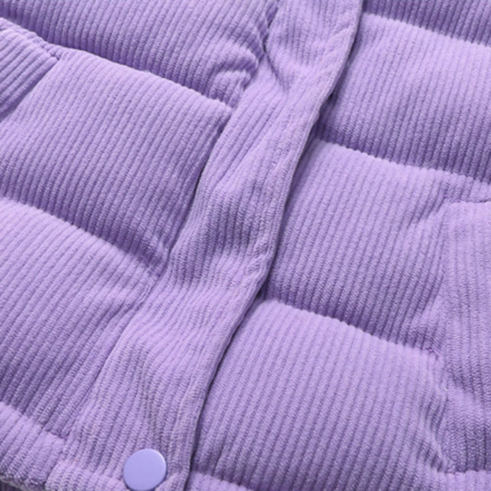 Chaleco Acolchado Otoño e Invierno para Niños y Niñas Chaqueta de Plumas con Capucha Sin Mangas Abrigos Cortavientos Suave y Cómodo Chalecos Cálidos con Cremallera Ropa Niños Pequeños 1-12 Años