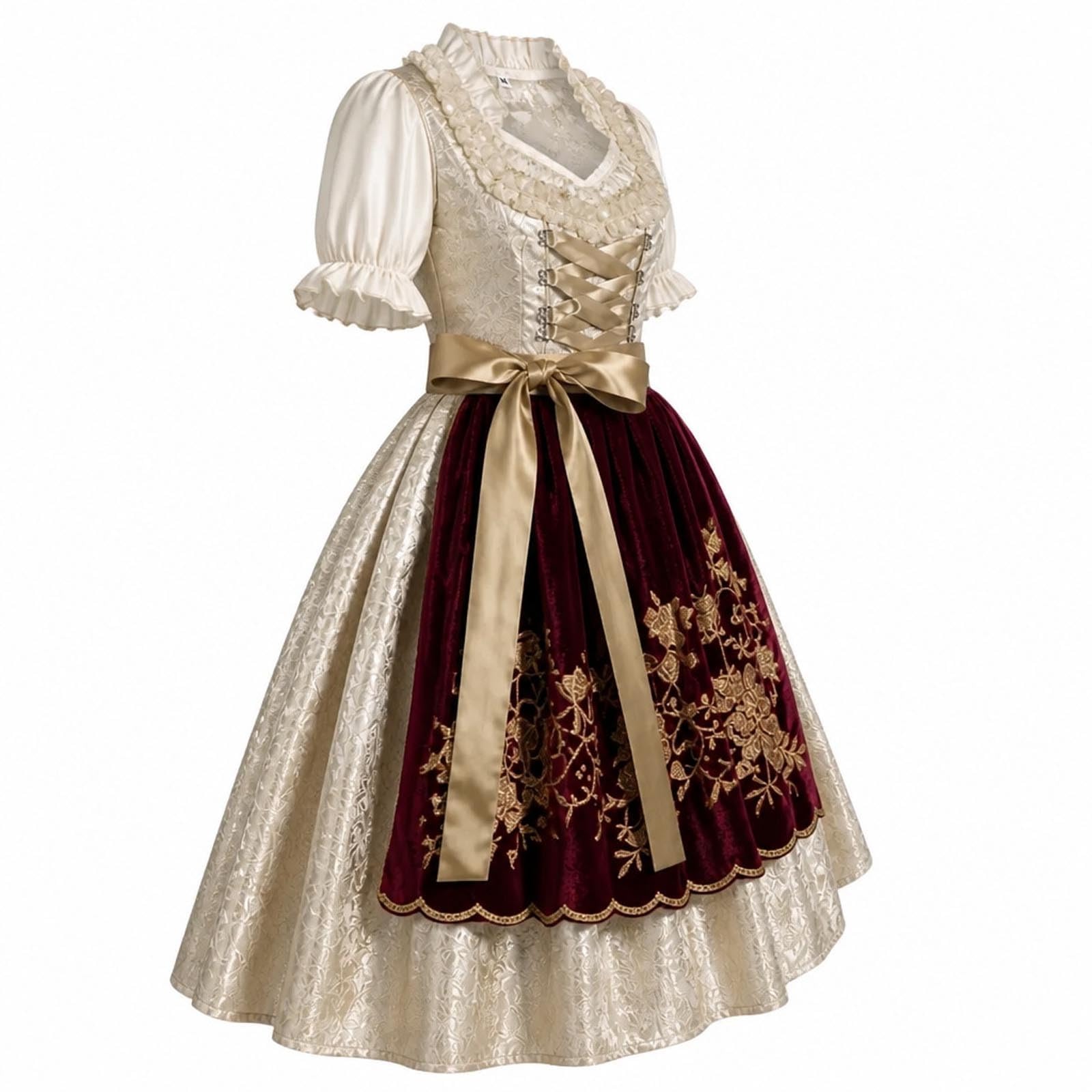 Mädchen Trachtenkleid Kinder Dirndl Oktoberfest Bayerischer Stil