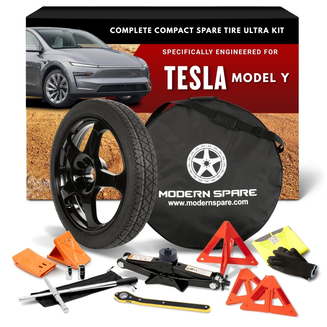 Modern Spare -Fits 2020-2026 Tesla Model Y - Ultra Kit With Carrying Case