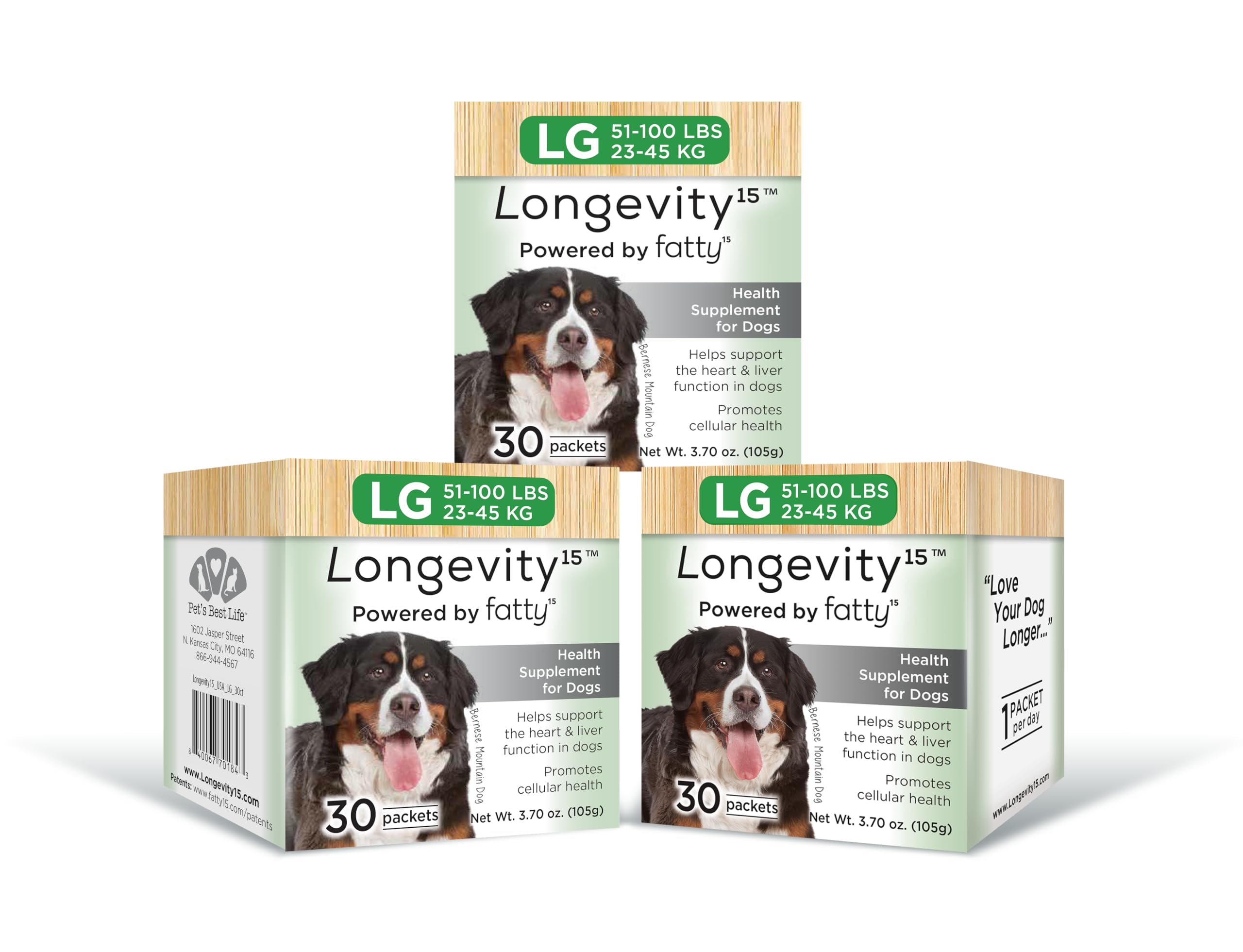 Longevity15 – C15:0 – Fatty Acid Health Supplement for Dogs – Healthy Pet Supplies – for Small Dogs, 1 Pack — Amazon image 16