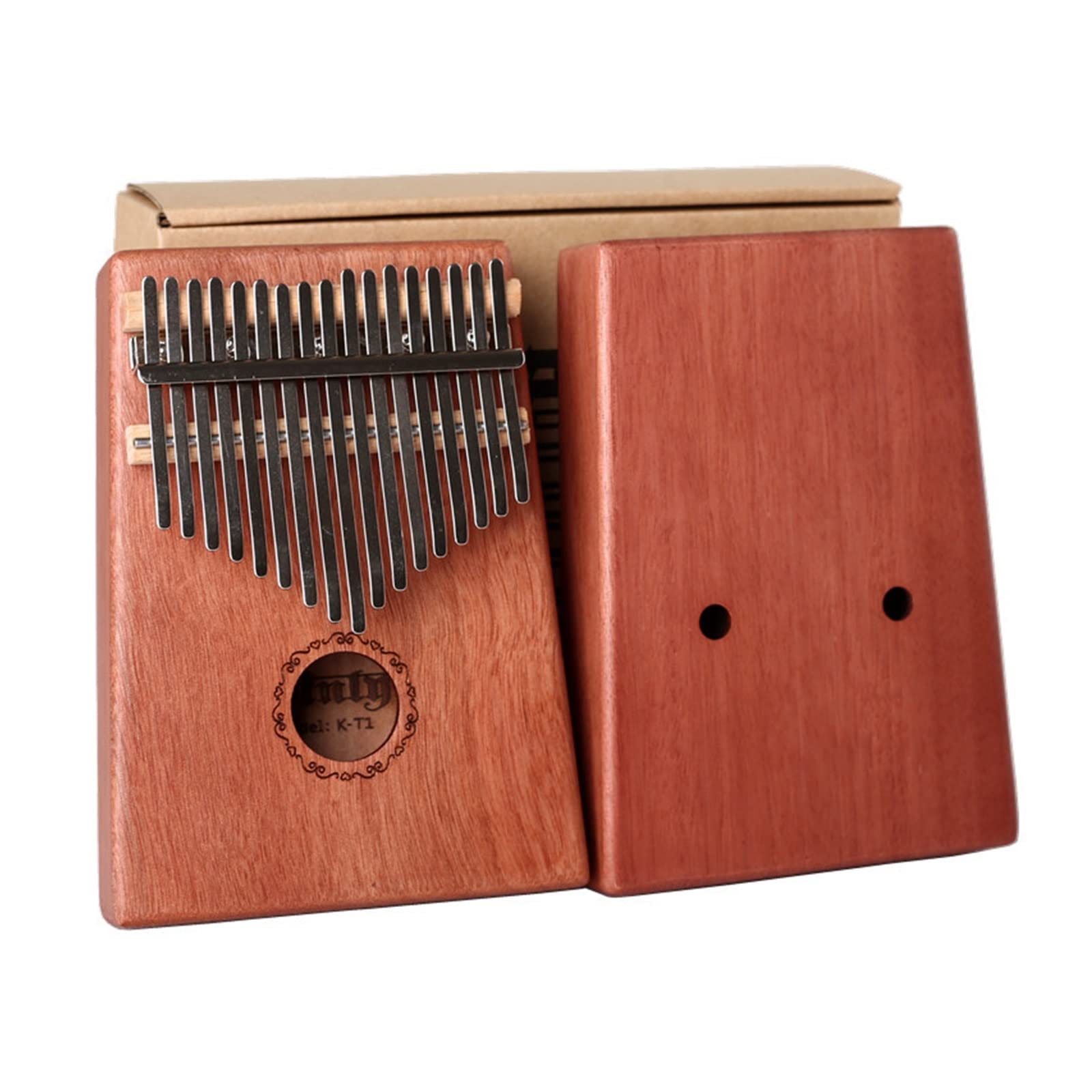 kalimba 17-tonowe Mahoniowe Pianino Kalimba Na Palec