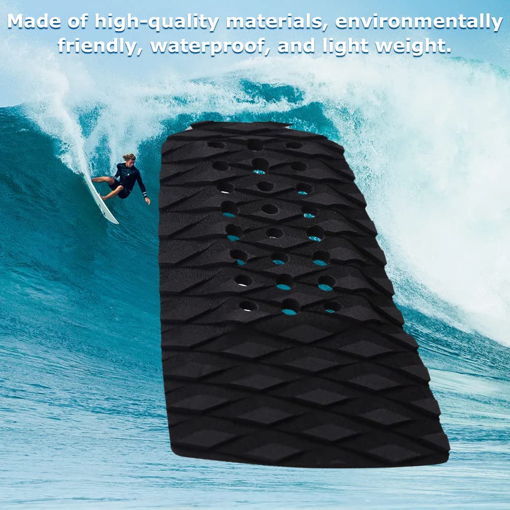 Pad De Traction EVA, Tapis de Surf Antidérapant Tapis de Traction pour Skimboard Traction Accessoires de Surf(Noir)