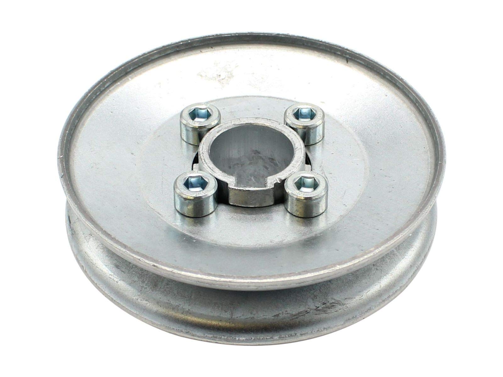 SECURA Riemenscheibe ü. Messerturm Ø115mm kompatibel mit AL-KO T20-102 HD Rasentraktor