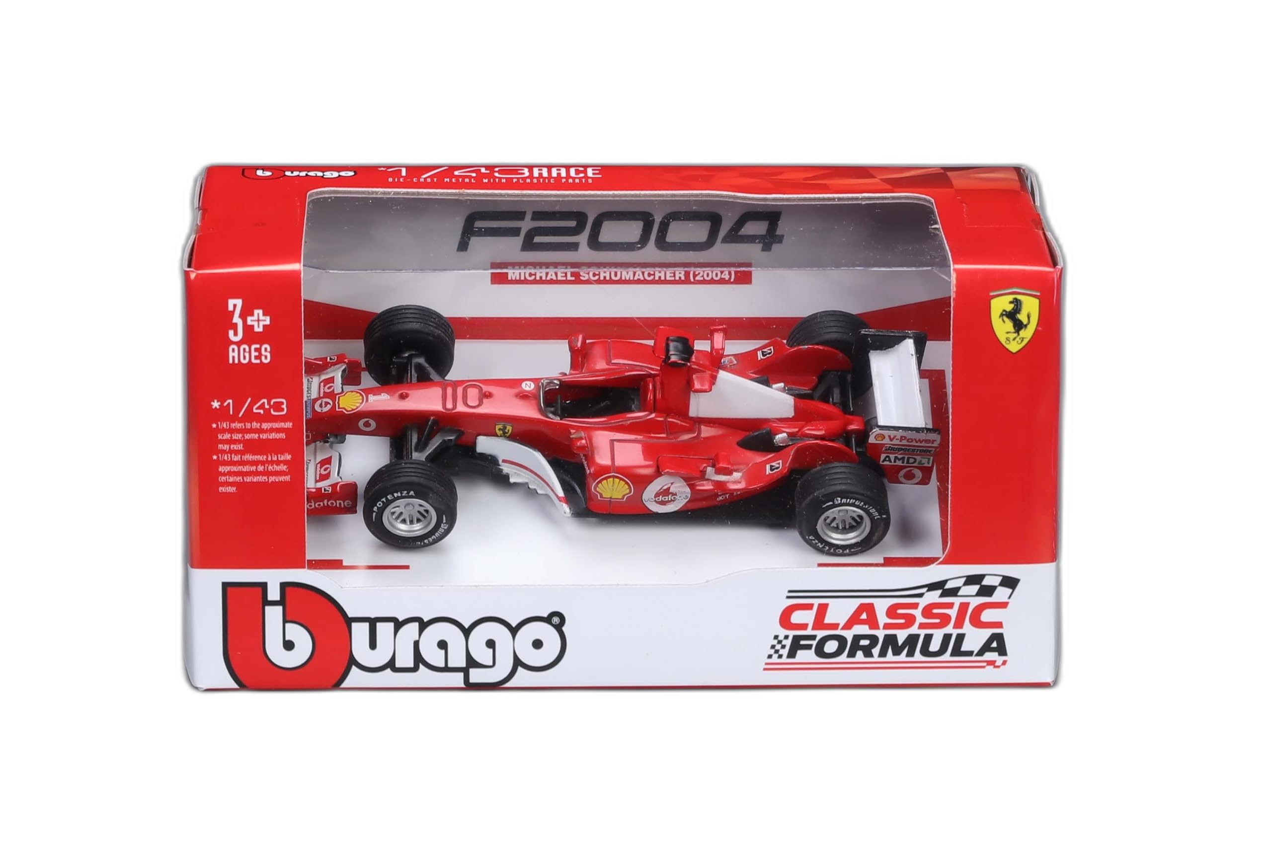 1:43 F1 FERRARI F2004 MICHAEL SCHUMACHER