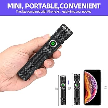 Amazon.com: DARKDAWN UV 365nm Light Flashlight USB