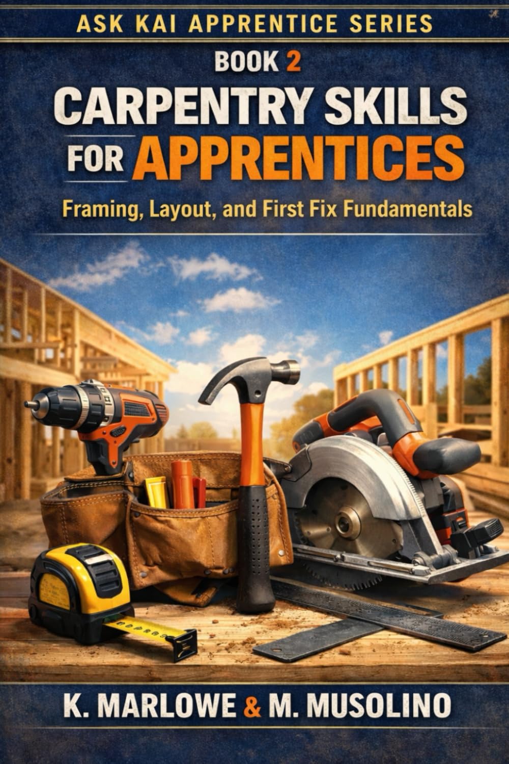 Carpentry Skills for Apprentices: Framing, Layout, and First Fix Fundamentals: A Practical Guide to Starting Your First Jobs on Site — From Floor ... and Fixouts (Ask Kai: Apprentice Series)