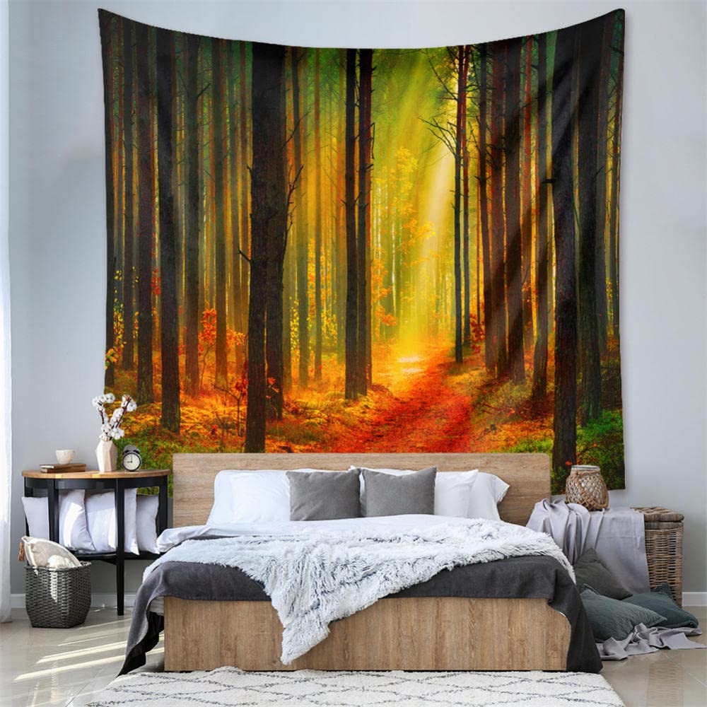 Arazzo Da Parete Psychedelico Adoro San – 230x180 Cm, Stampa HD In Poliestere, Perfetto Per Camera, Soggiorno O Copriletto