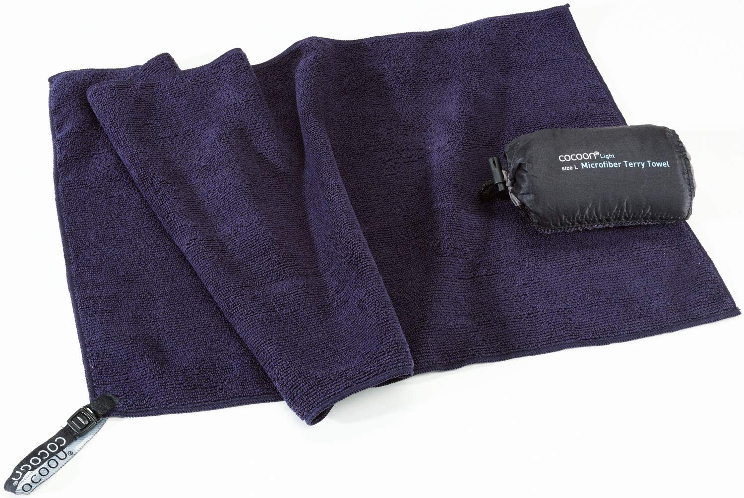Cocoon Koala-B Terry Towel Light, Microfiber, L, Grey 2022