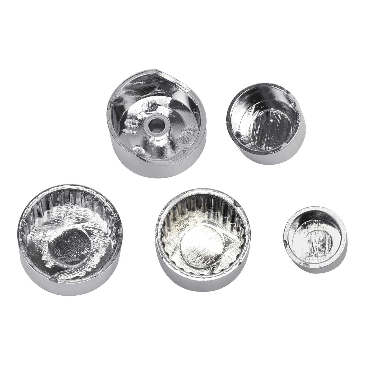TCMT 83pcs Chrome Engine Full Bolt Cover Caps Kit Fits For Harley Davidson Twin Cam Evo