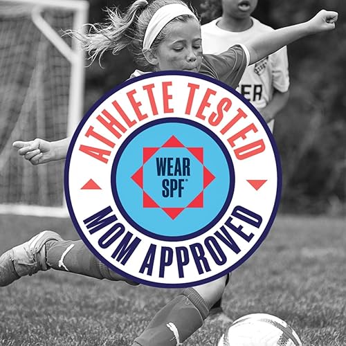 Miniatura 8 de WearSPF Spray protector solar SPF 50 de amplio espectro fácil de aplicar sin productos químicos óxido de zinc continuo para deportes de cara y