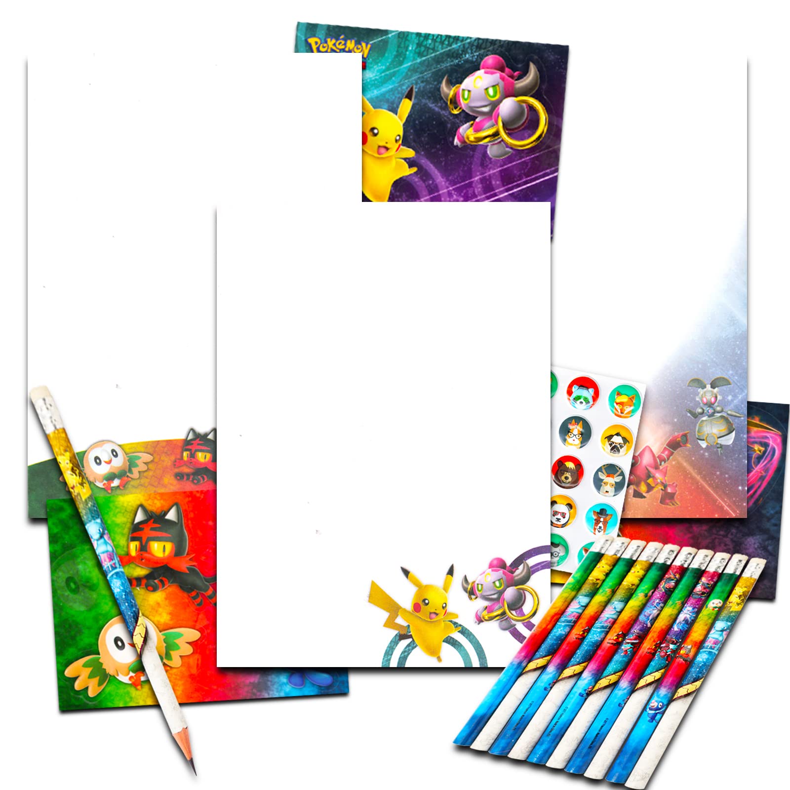 Buy Pokemon School Supplies Value Pack 12 Pc Bundle with Pokemon