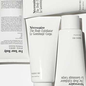 Necessaire The Body Exfoliator. AHA/BHA/PHA. Resurface Skin. Smooth KP and Rough Patches. Hypoallergenic. Dermatologist-Tested. 180 ml / 6.1 fl oz