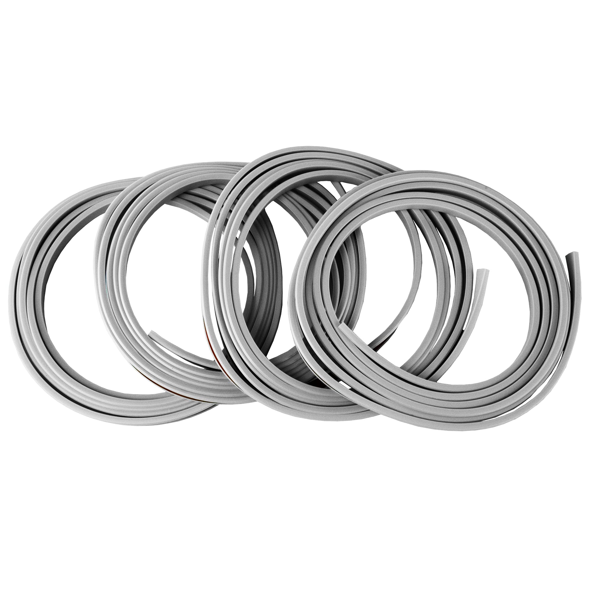 Rimblades LIGHT NEU 2023 universal FELGENSCHUTZ & STYLING Felgenschutzring Alu Felgen Ringe Felgenrandaufkleber Felgenstyling Rim Protector Guard Ringz (Grau)