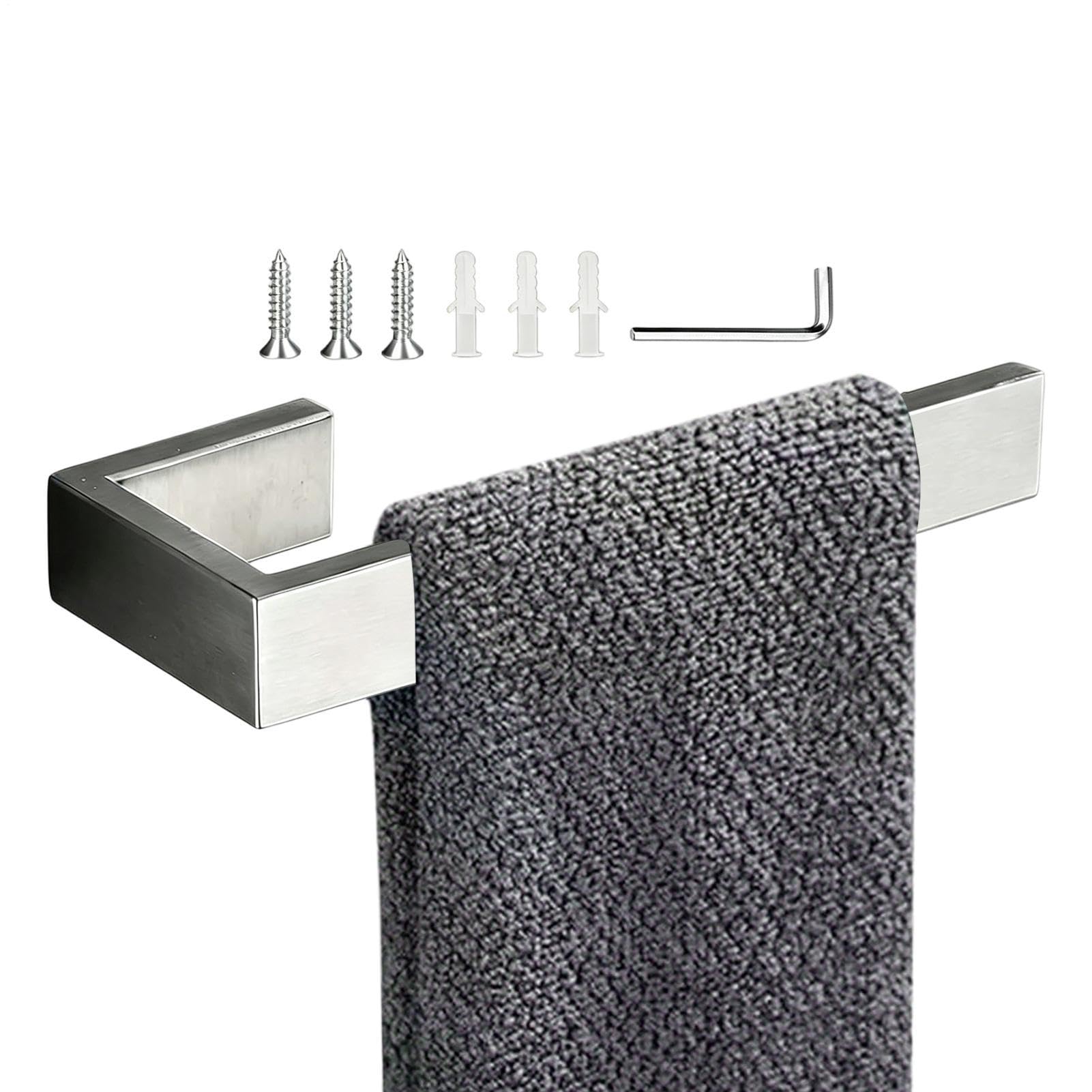 Rangement Moderne Salle de Bain avec Barre Porte-Serviettes pour Toilettes et Cuisine
