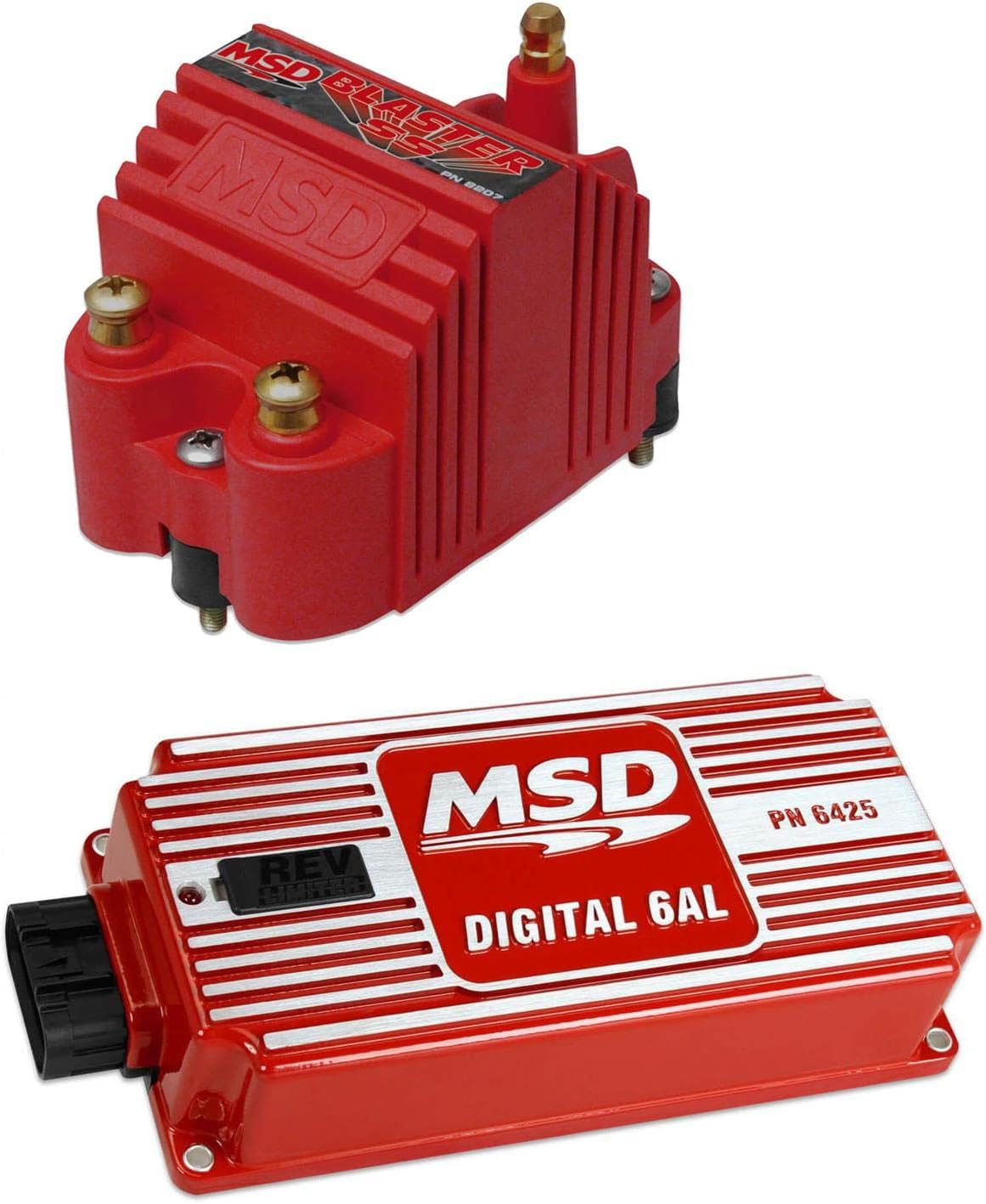 MSD 6425 6AL Digital Ignition Control Box & Blaster SS Coil Kit