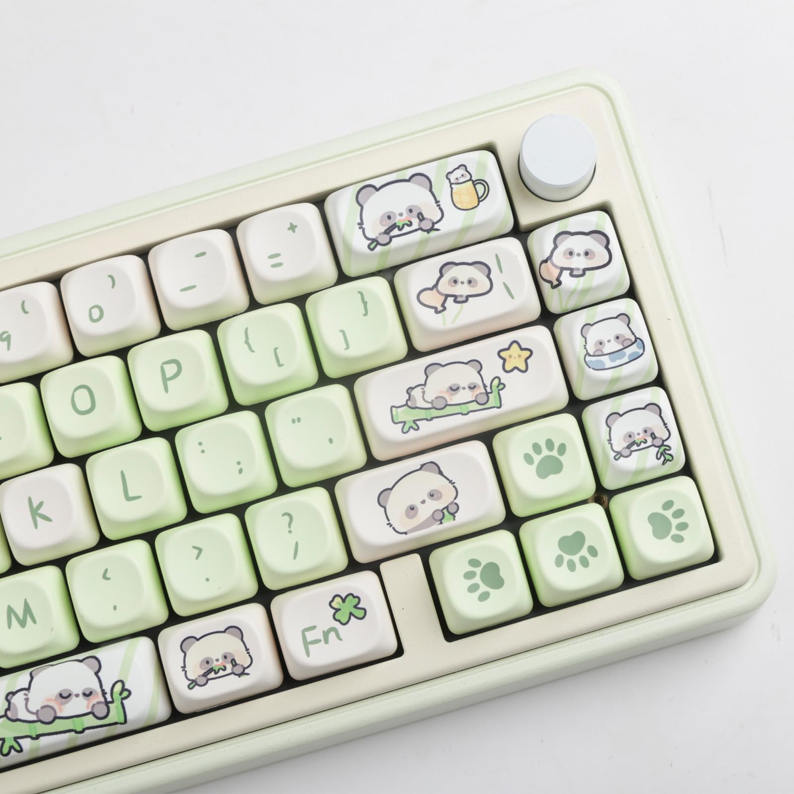 Amazon | パンダテーマ昇華キーキャップ、MOAプロファイル、PBT