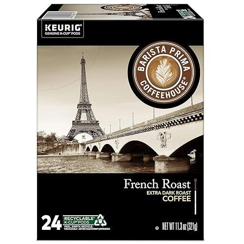 Miniatura 4 de Barista Prima Coffee House French Roast - Café tostado más oscuro, 24 K-Cups 96 unidades
